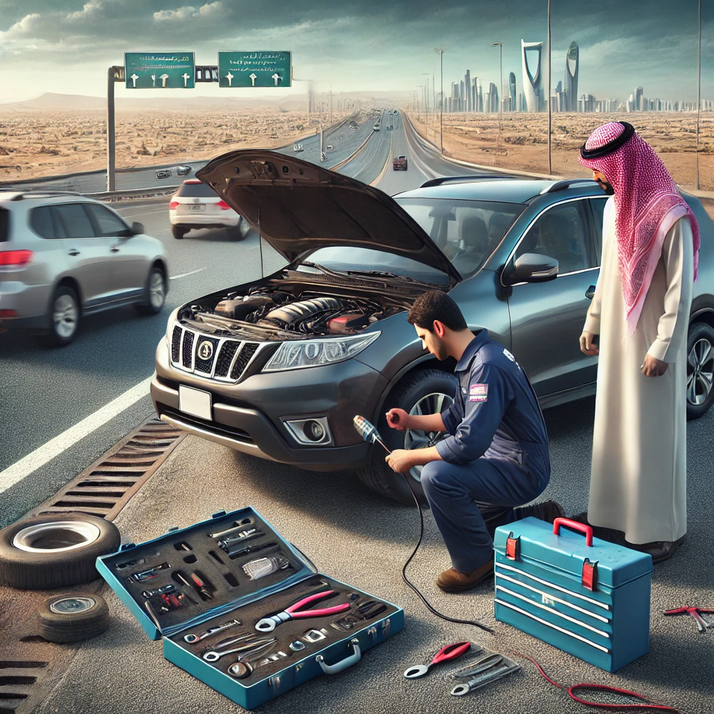 إصلاح أعطال الطريق